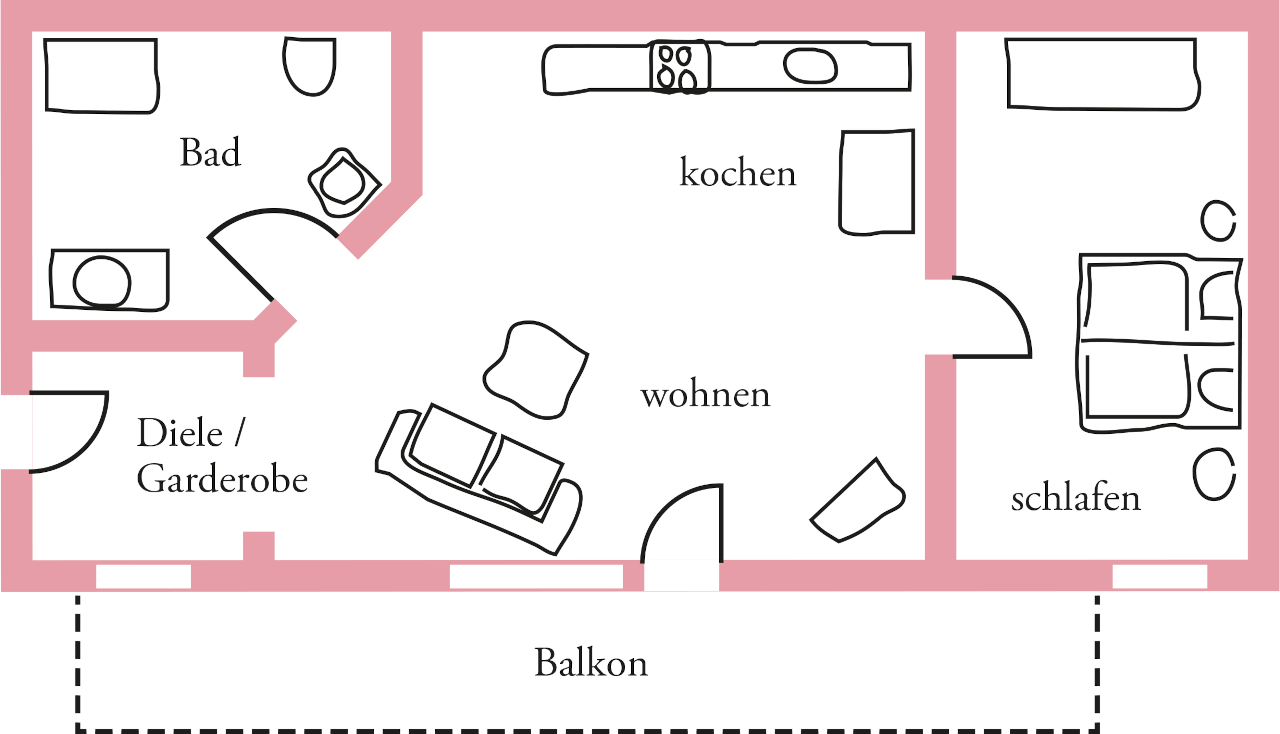 Ferienwohnung Vino Rosato